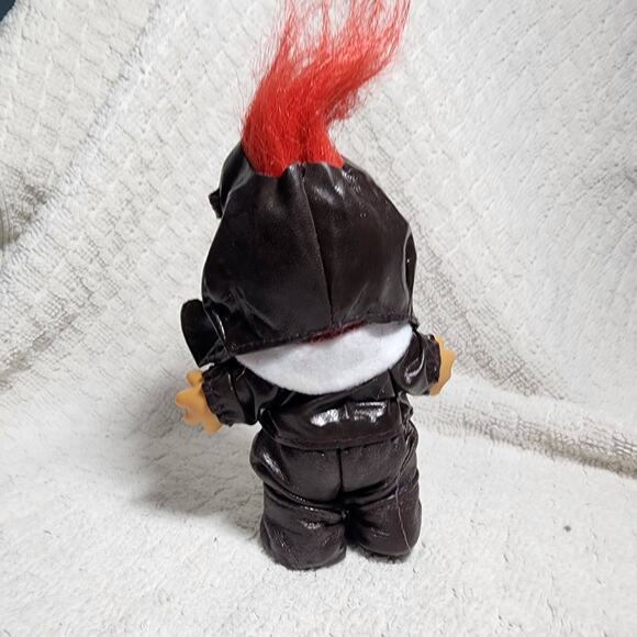 RUSS Troll Doll--Full Pilot Suit with RED Hair--5in - Picture 3 of 4